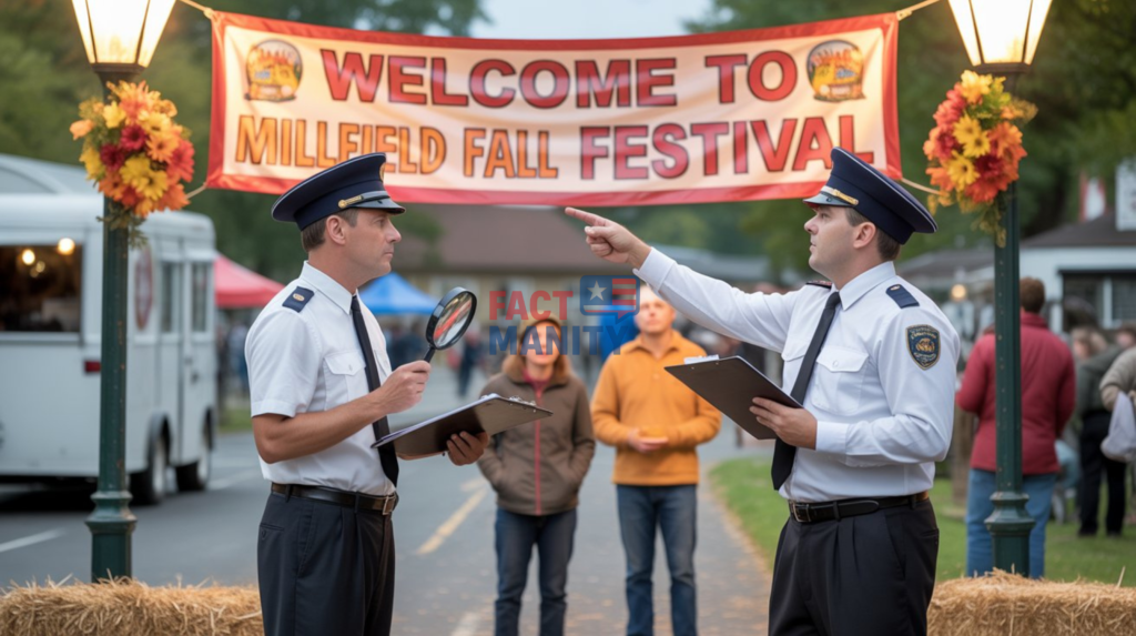 A Delaware festival banner being reviewed because of a strange local ordinance.