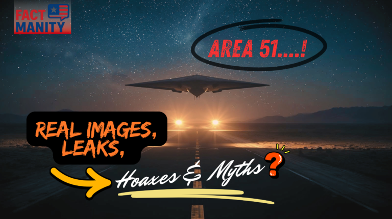 Area 51 alien pictures showing mysterious lights over the Nevada desert