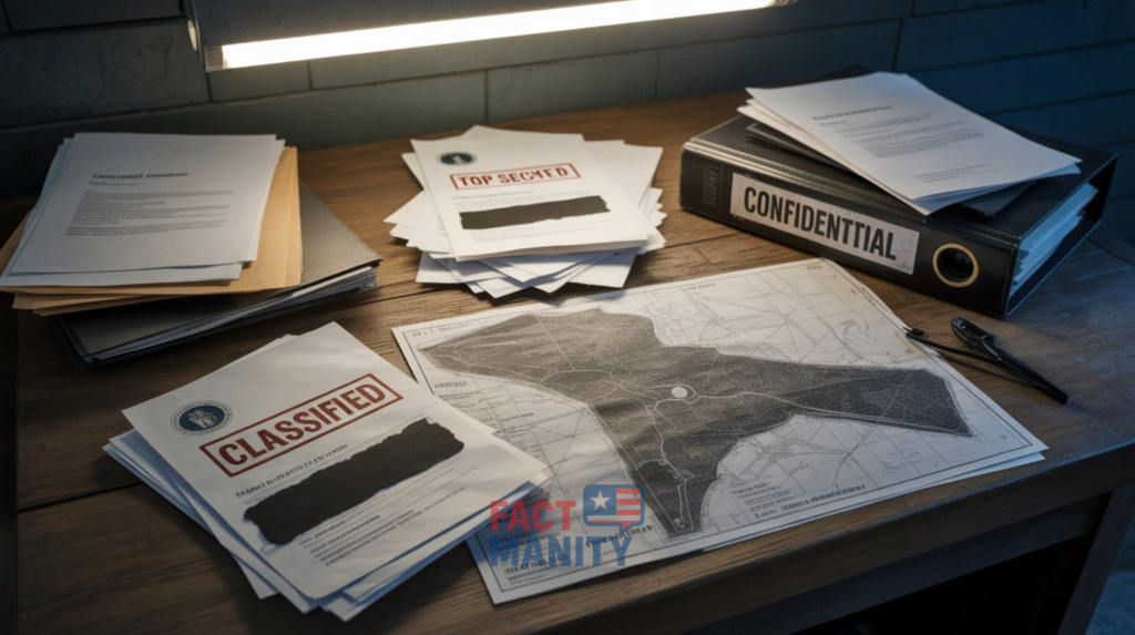 Declassified documents related to Area 51