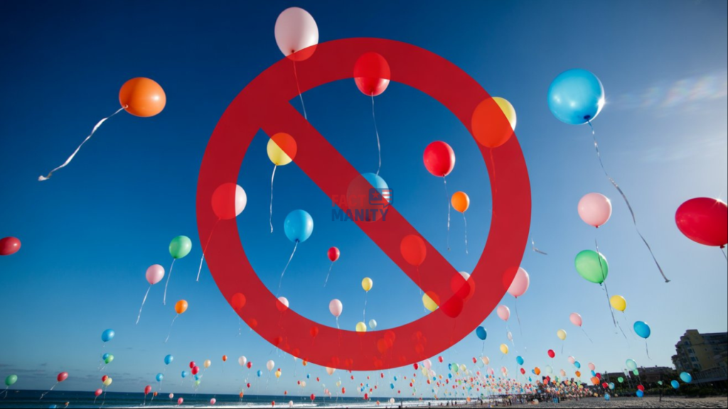 Florida balloon release prohibition law environmental wildlife protection