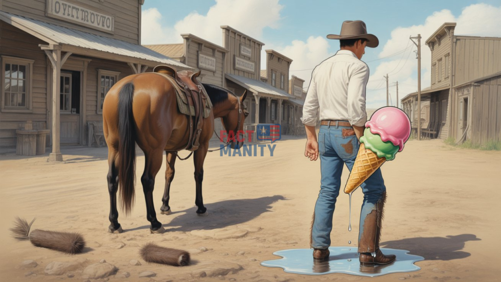 Kentucky horse theft folklore about ice cream in pocket