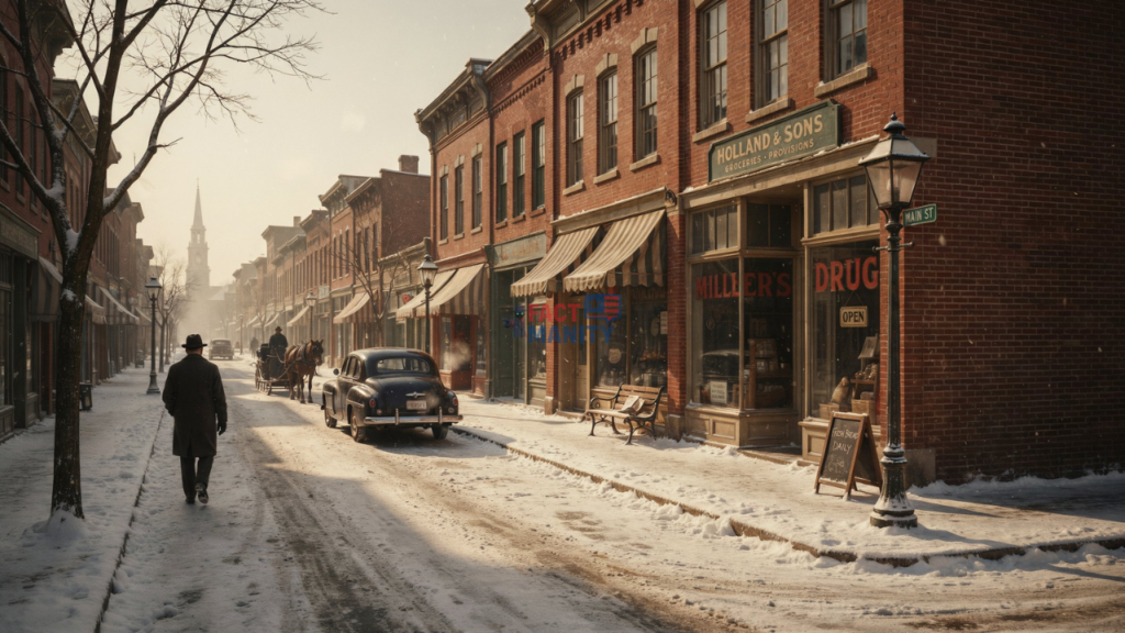 Pocatello Idaho 1948 smile ordinance vintage winter town