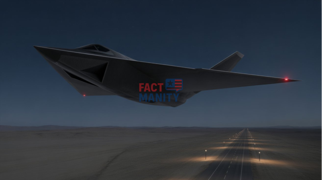 Unidentified aircraft sighted near Area 51