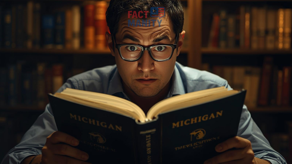 Weird laws in Michigan explained visually