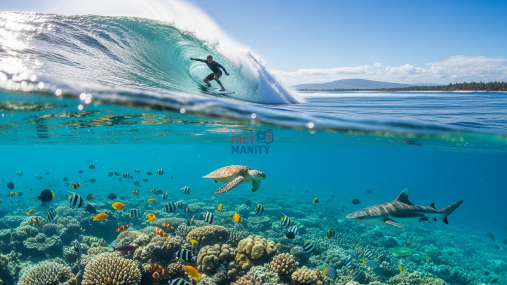 Hawaii laws protecting coral reefs and regulating fishing and surfing