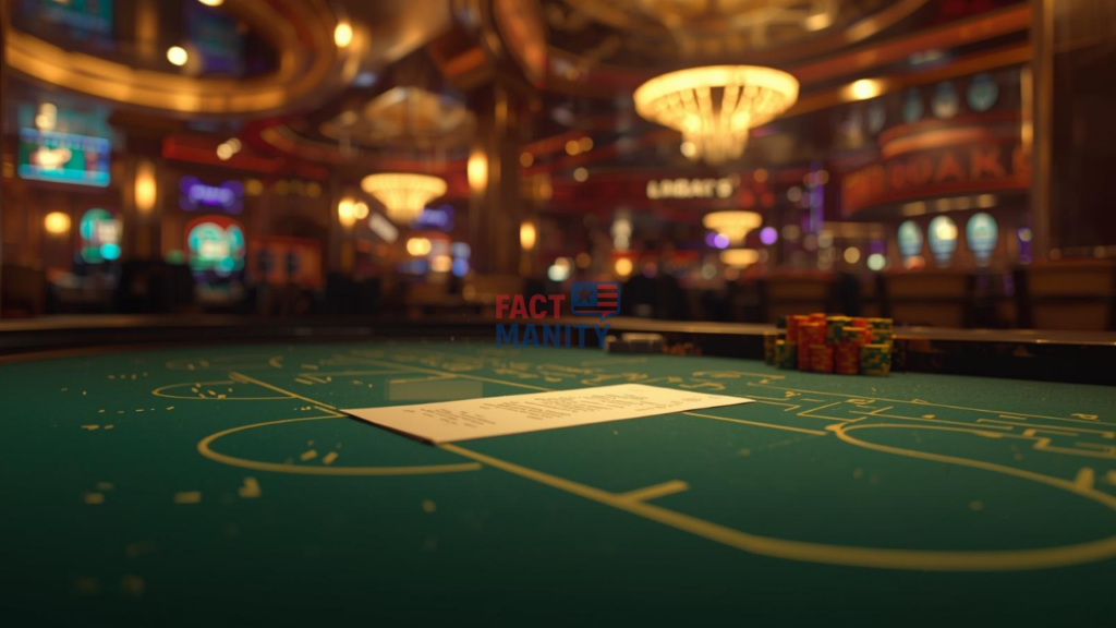 Weird gambling laws in Nevada inside casino setting.