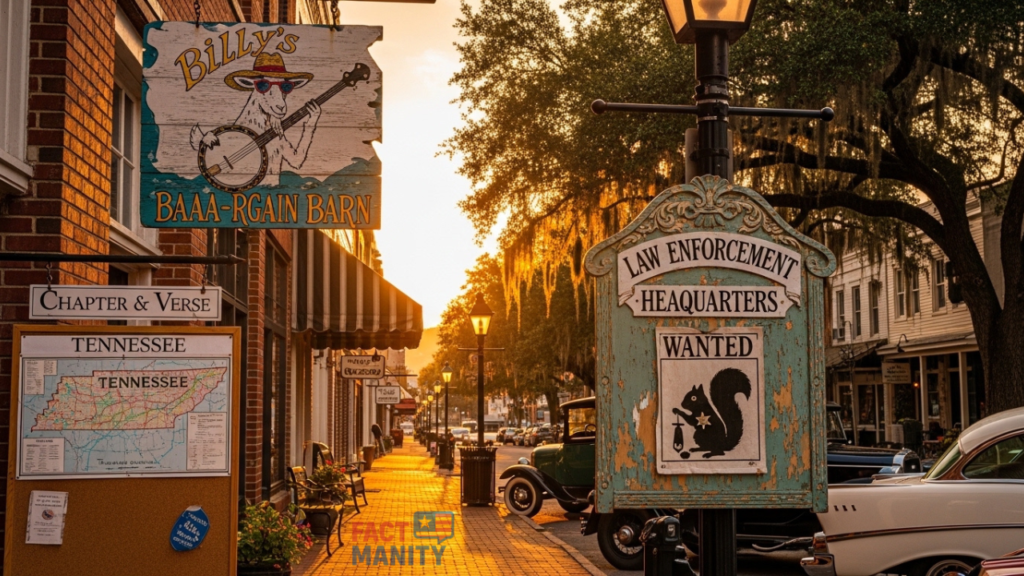 bizarre Tennessee laws small town reflection scene