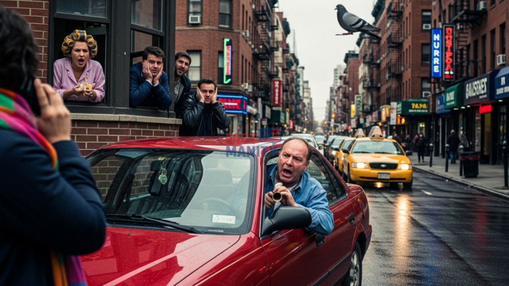 car horn misuse example representing weird laws in North Carolina