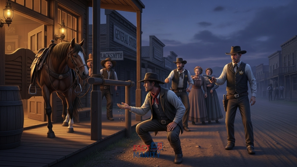 historical weird laws in Tennessee horse theft origin illustration