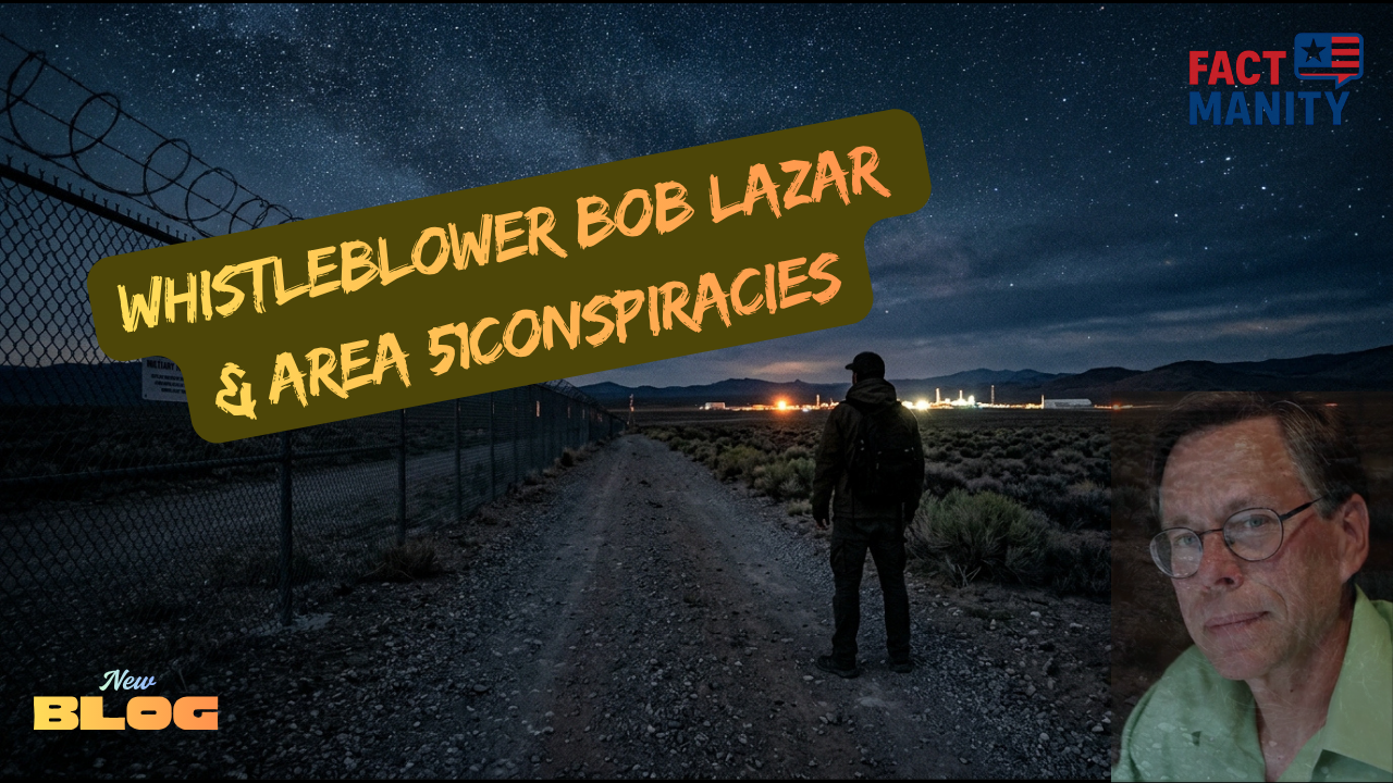 Bob Lazar Area 51 whistleblower story