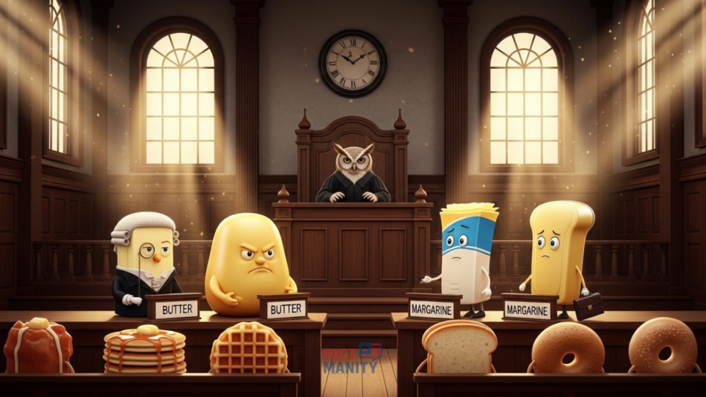 Strange laws in Wisconsin about margarine and dairy industry history