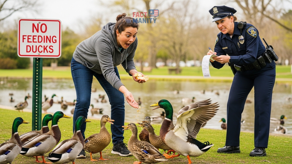 Weird laws in Washington about feeding ducks leading to fines
