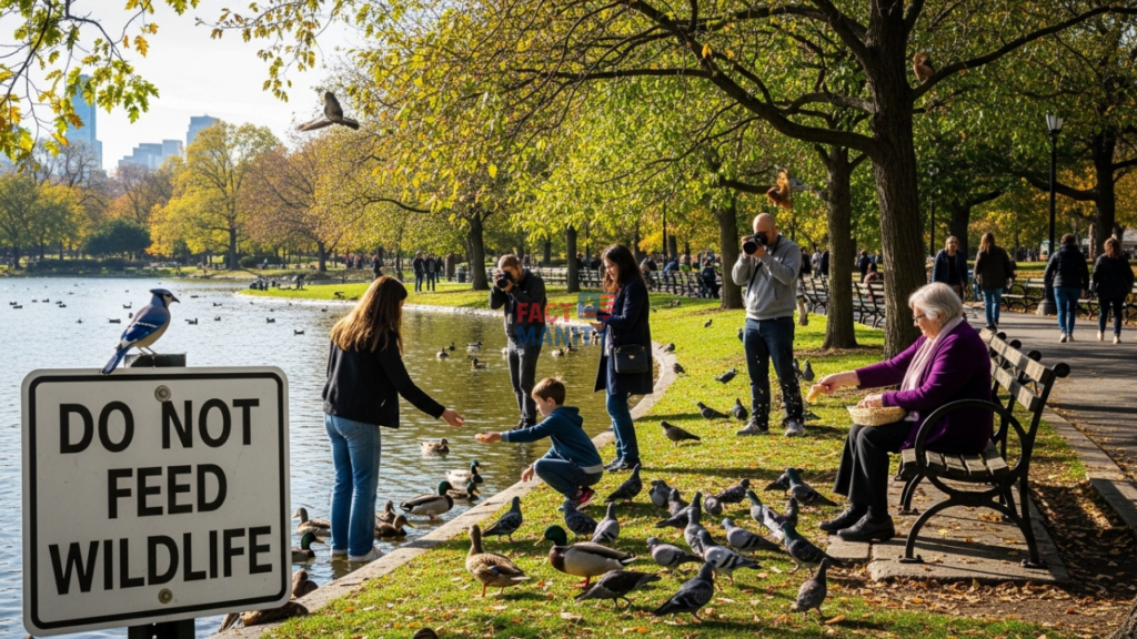 Weird laws in Washington about feeding wildlife in city parks