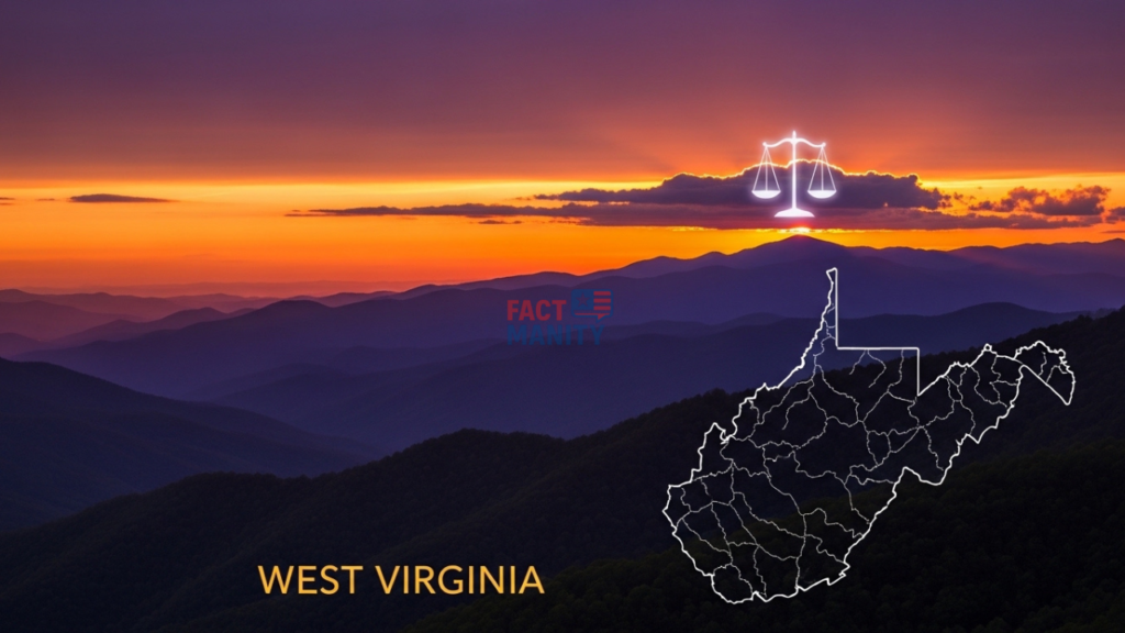 weird laws in West Virginia explained with scenic Appalachian background